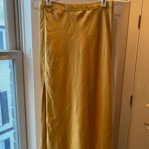 Free People silk skirt